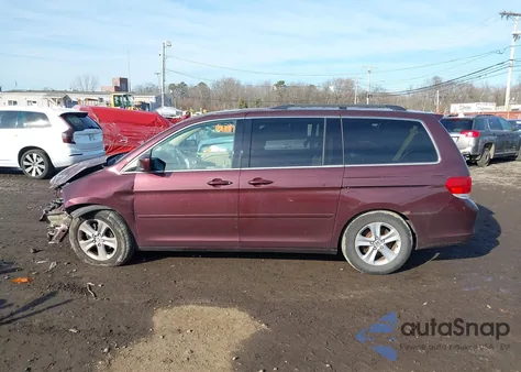 2010 Honda Odyssey Touring из США, поврежденный, VIN 5FNRL3H93AB095966